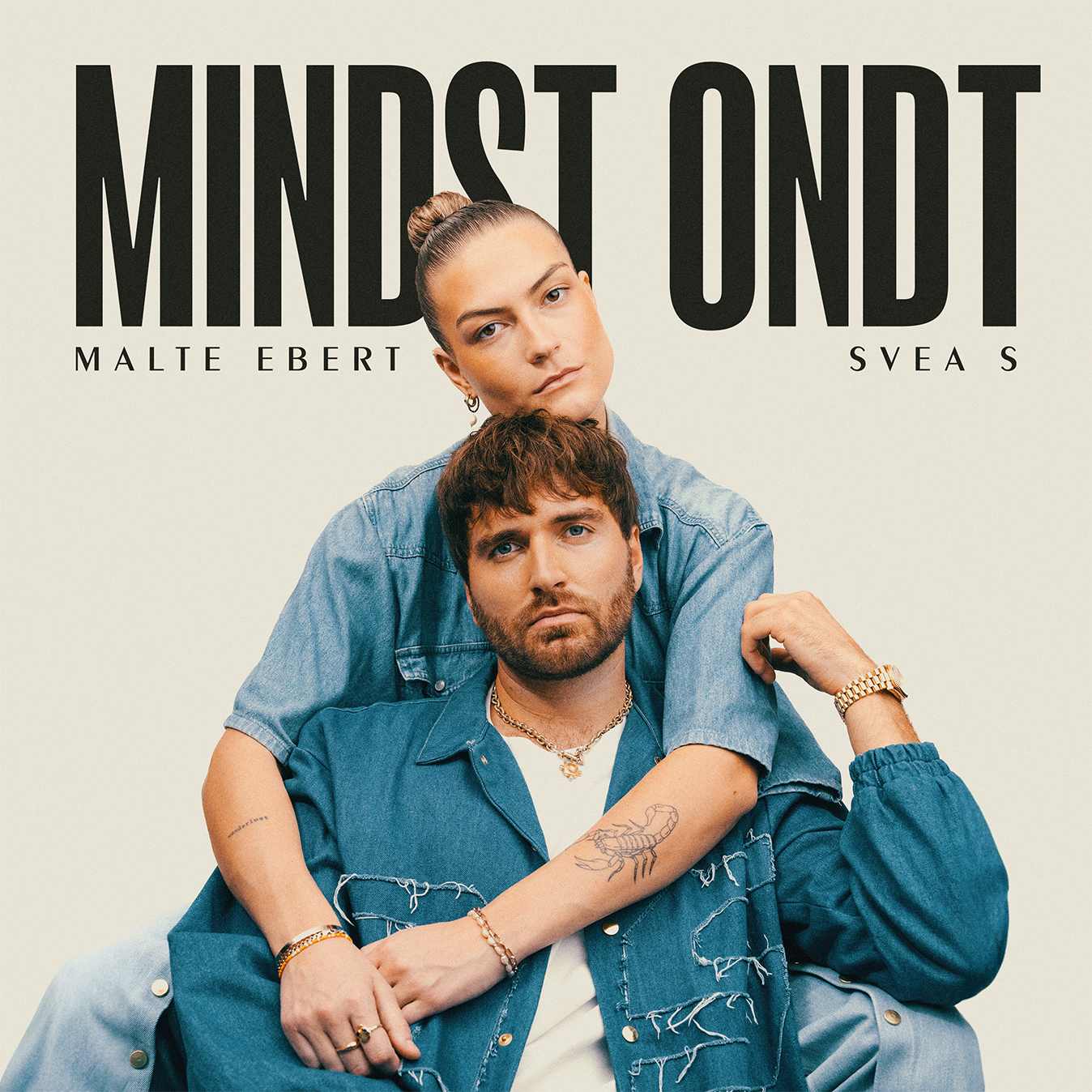 Cover digital - Malte Ebert & Svea S - Mindst Ondt